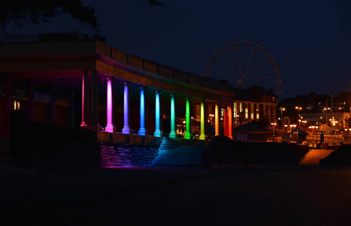 Western Shelter lighting scheme