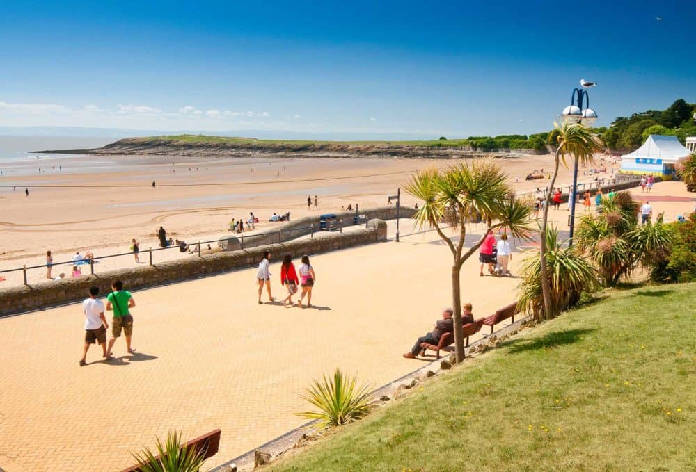 View of Barry Island Promenade