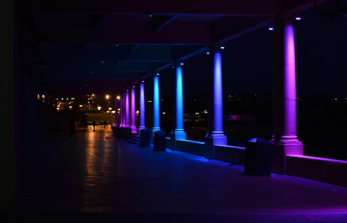 Western Shelter lighting